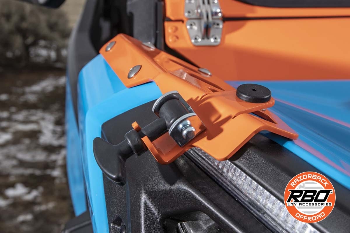 Razorback Can-am Maverick Folding Glass Windshield, Trail And Sports