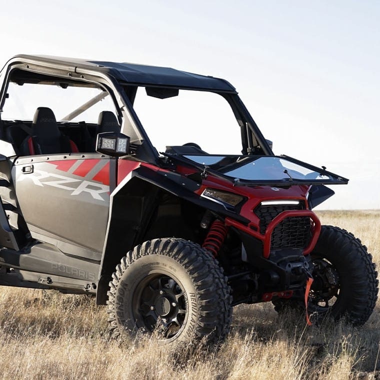 Razorback Polaris Rzr Xp Folding Glass Windshield
