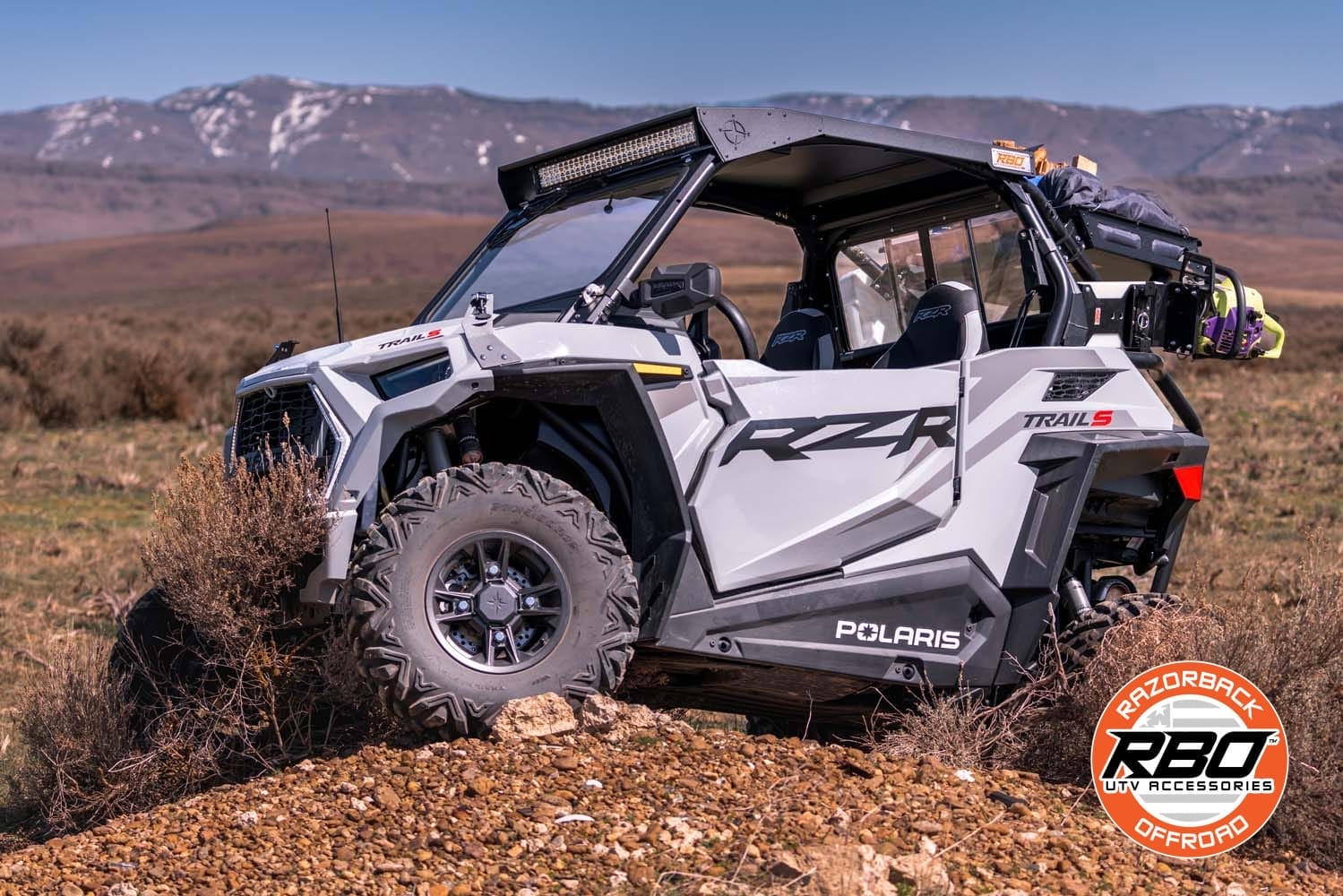 Razorback Polaris Rzr Rear Glass Window, Sliding