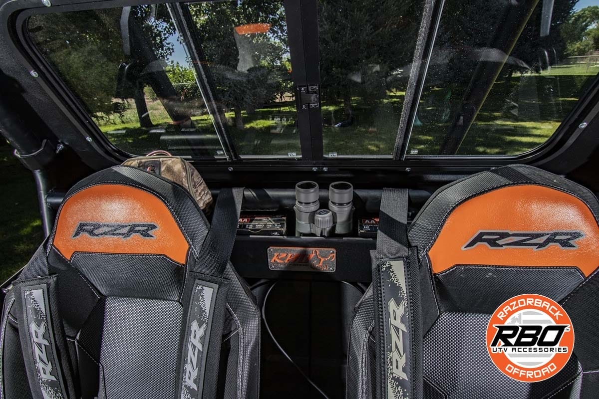 Razorback Polaris Rzr Rear Glass Window, Sliding