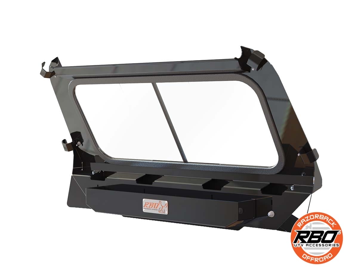 Razorback Polaris Rzr Xp Rear Glass Window, Sliding