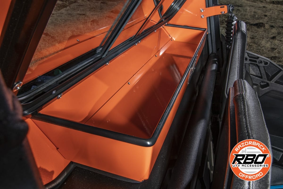 Razorback Can-am Maverick Rear Glass Window, Sliding Trail And Sports