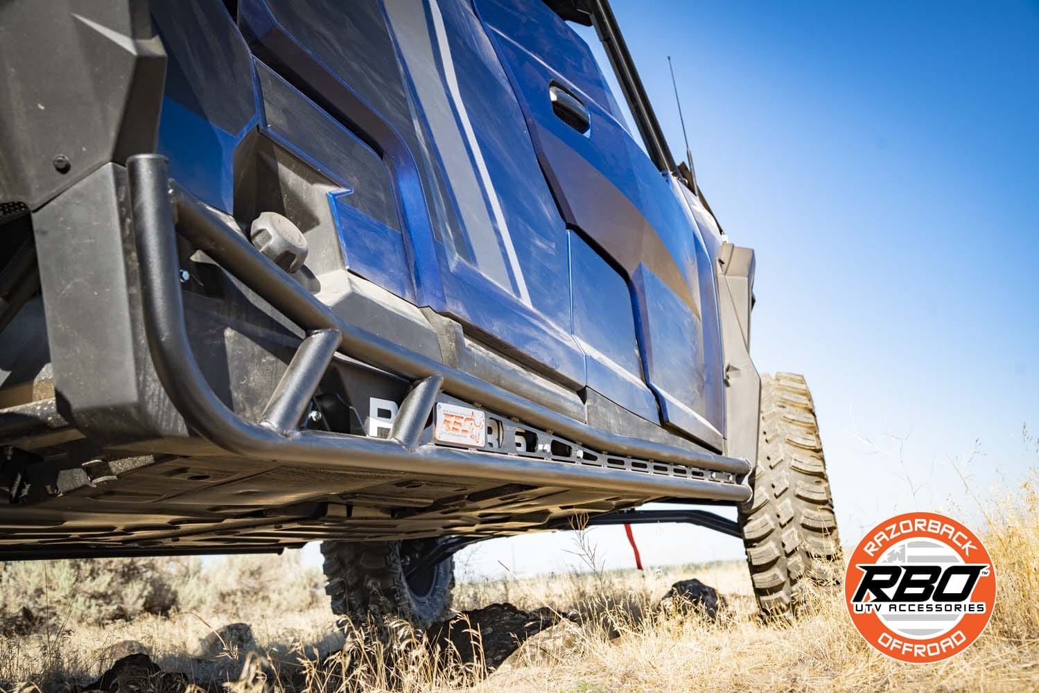 Razorback Polaris General Rock Sliders, Nerf Bars