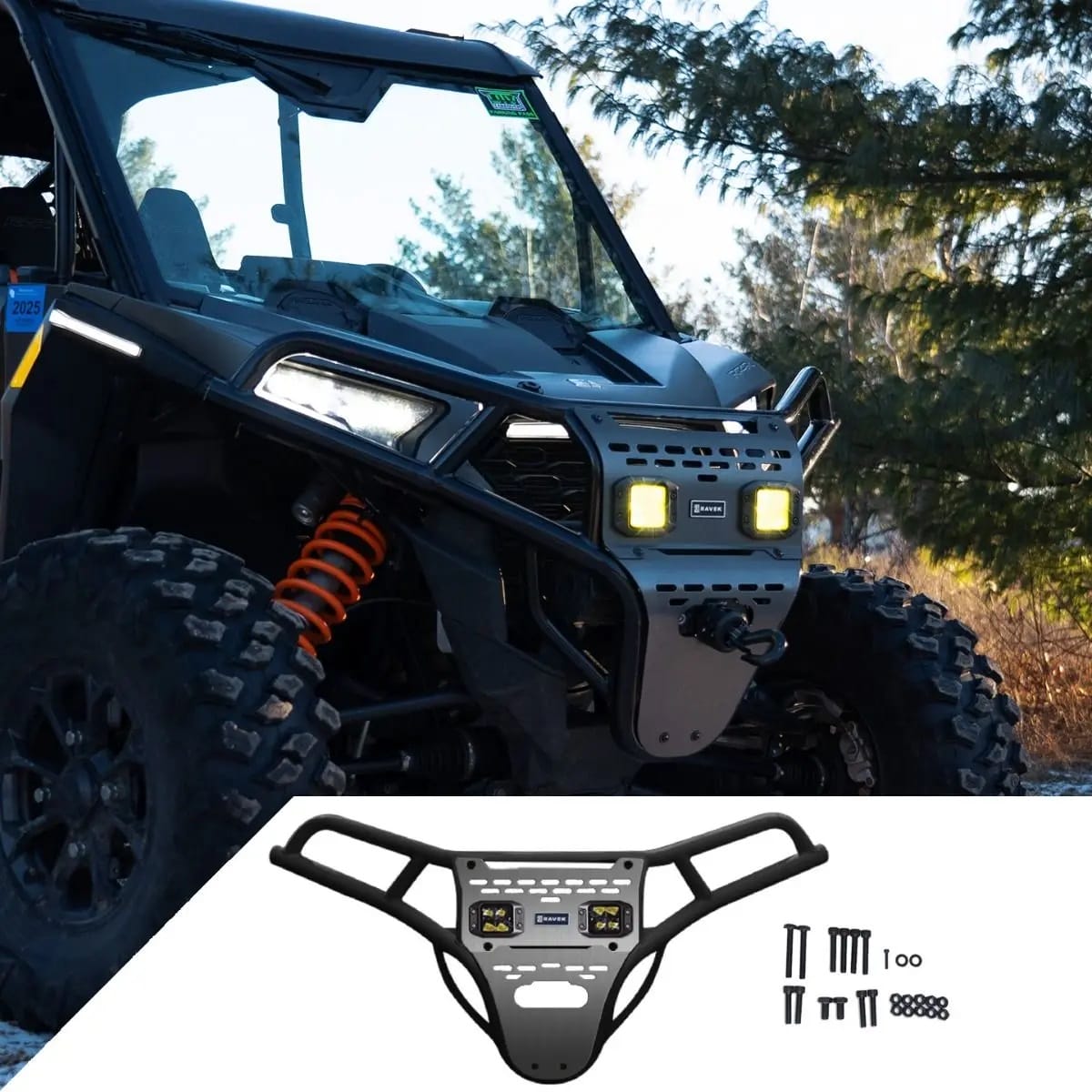 Ravek Polaris Rzr Xp 1000 Front Bumper