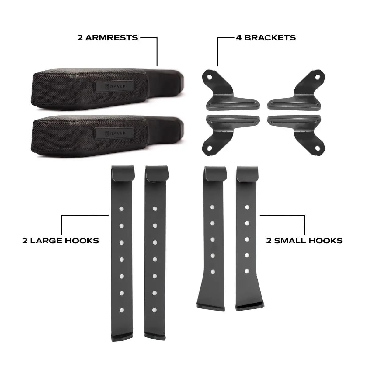 Ravek Can-am Maverick X3 Arm Rests