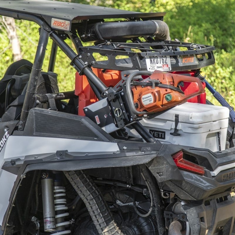Razorback Utv Roll Cage Chainsaw Mount