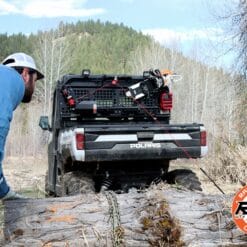 Razorback Polaris Ranger Headache Rack, Winch