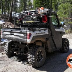 Razorback Polaris Ranger Headache Rack, Winch