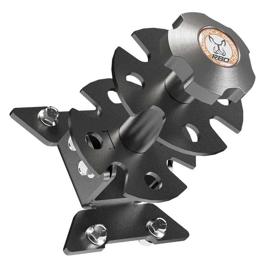 Razorback Polaris Ranger Headache Rack, Winch