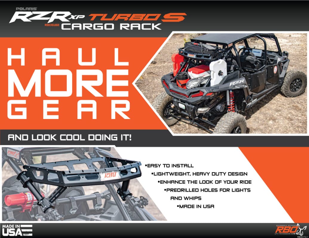 Razorback Polaris Rzr Turbo S Rear Rack