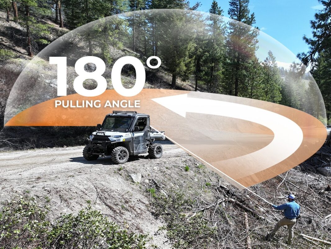 Razorback Cfmoto Uforce U10 Headache Rack, Winch