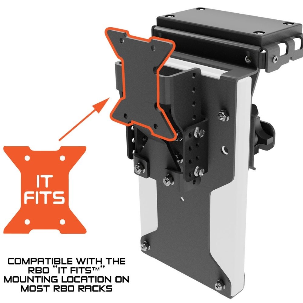 Razorback Cfmoto Uforce U10 Headache Rack, Winch