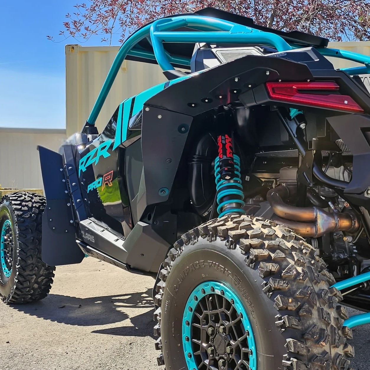 Rokblokz Polaris Rzr Pro S Mud Flap Fender Extensions